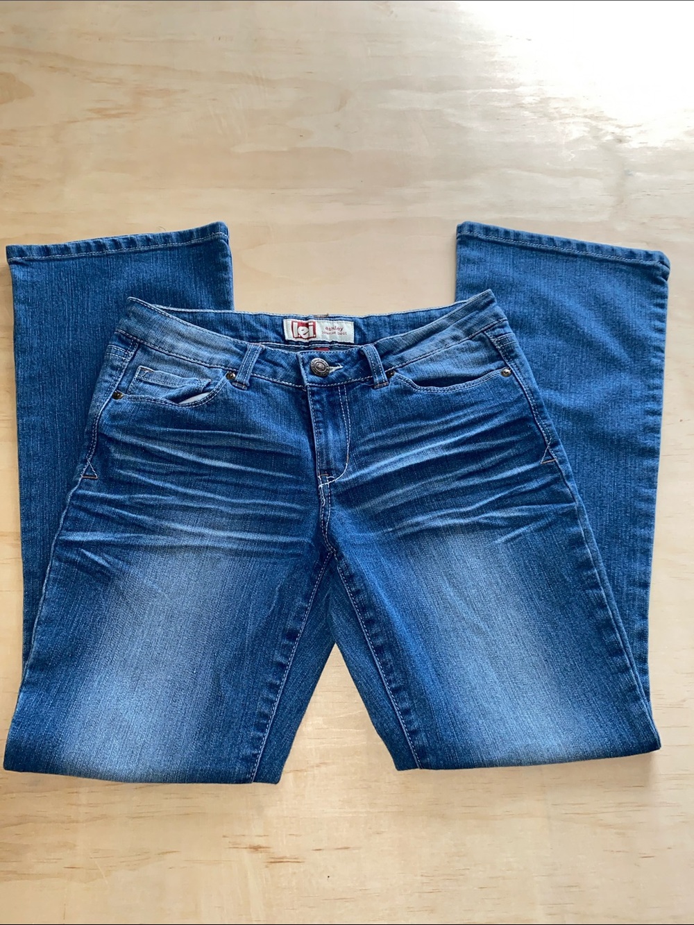lei Women's Dark Blue Boot Cut Jeans